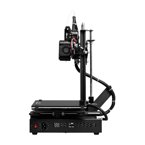 3D-принтер TRONXY CRUX 1S в рабочем состоянии, печатающий модель