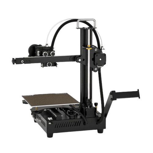 3D-принтер TRONXY CRUX 1S в рабочем состоянии, печатающий модель