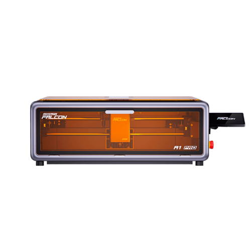 Лазерный станок Creality Falcon A1 Pro в работе