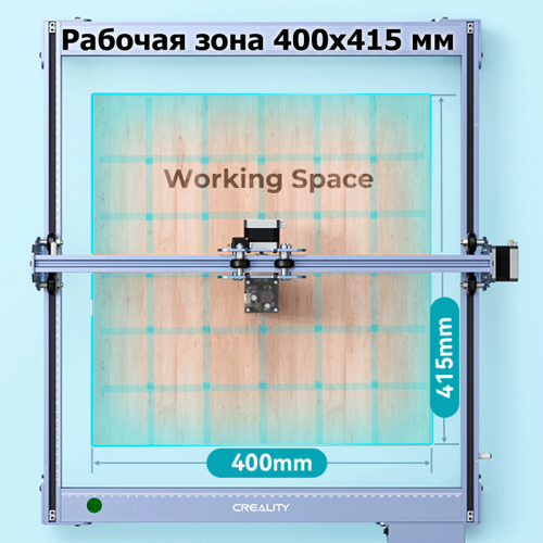 Лазерный гравер Creality CR-Laser Falcon 10W расширенная комплектация 150674745 – купить в Новосибирске | Creality