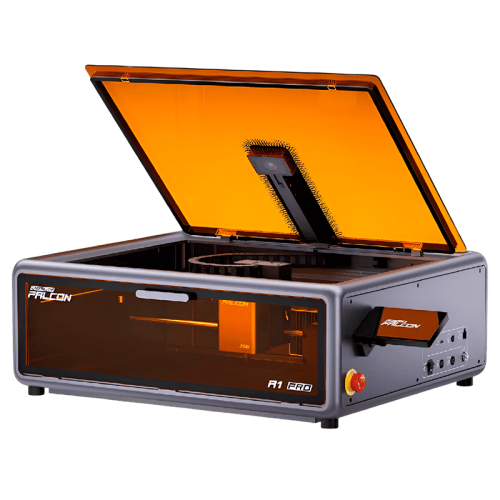 Лазерный станок Creality Falcon A1 Pro в работе