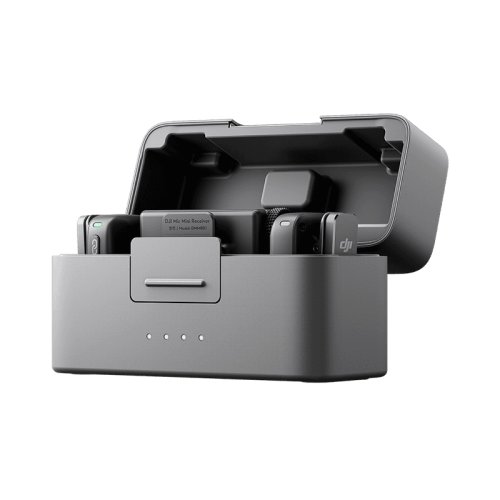 Микрофон DJI Mic Mini (2TX + 1RX + Charging Case) черный