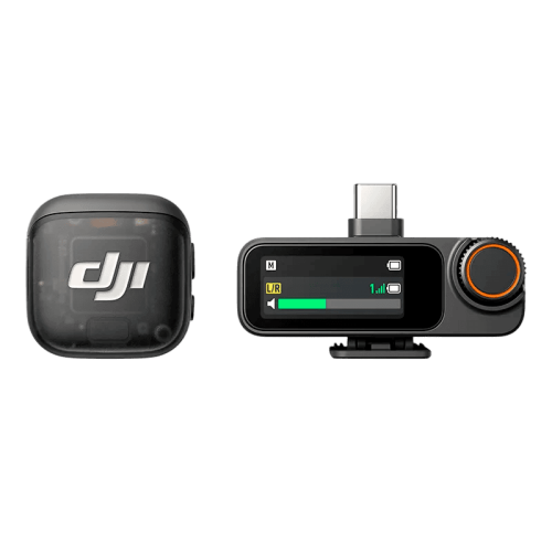 Микрофон DJI Mic 3 (1 RX + 1 TX) черный