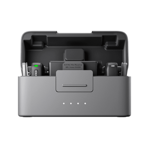 Микрофон DJI Mic Mini (2TX + 1RX + Charging Case) черный