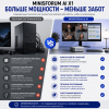 Мини ПК MINISFORUM AI X1 - мощность без границ 173575239 – купить в Алматы и по Казахстану | MINISFORUM