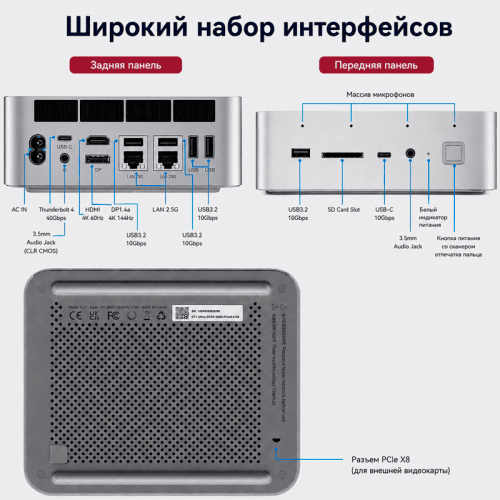 Мини ПК Beelink GTi13 Ultra - максимальная производительность для профессиональной работы 172545567 – купить в Алматы и по Казахстану | Beelink