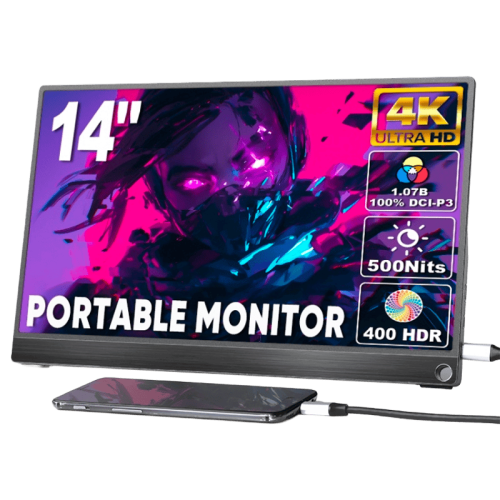 Портативный монитор Sibolan S14CC 14 дюймов в черном корпусе