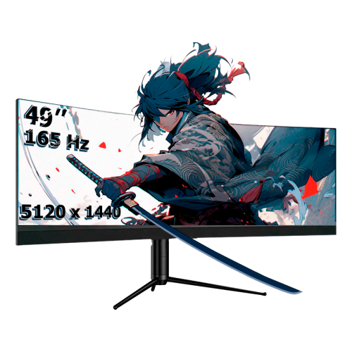 Игровой монитор ZFR S49002KC 49", черный