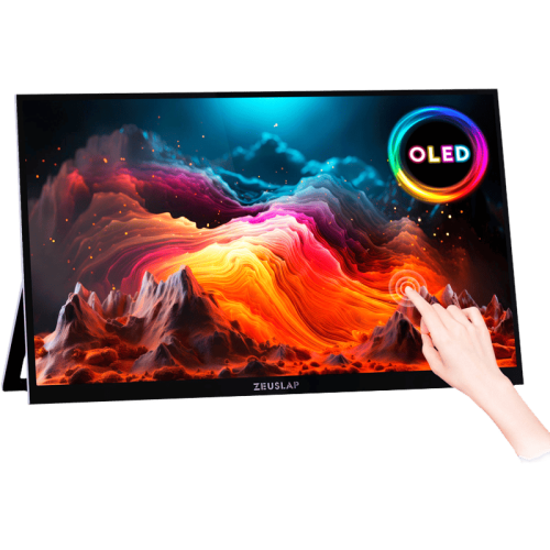 Игровой монитор 13.3" ZEUSLAP OL133ED черный