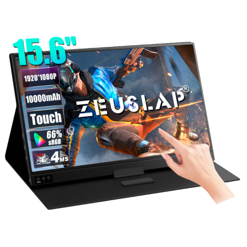 Монитор ZEUSLAP P15BT черный