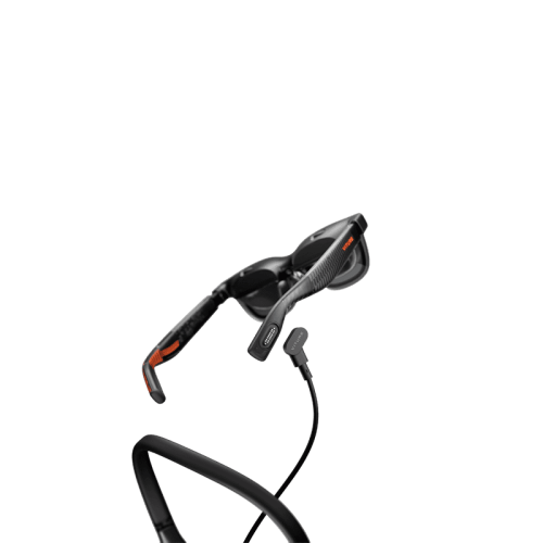 Смарт-очки VITURE Luma Ultra с изображением фильма на экране