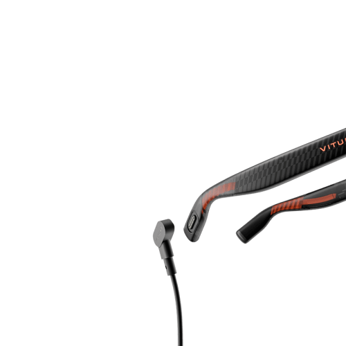 Смарт-очки VITURE Luma Ultra с изображением фильма на экране