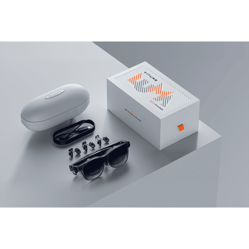 Смарт-очки VITURE Luma Ultra с изображением фильма на экране