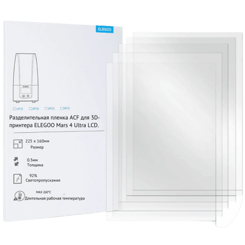 Пленка ACF для 3D-принтера ELEGOO Mars 4 Ultra LCD