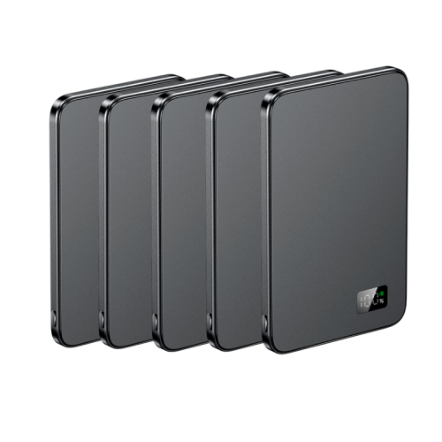 Tohom F20S 5000 мАч әмбебап батарея жинағы, қара