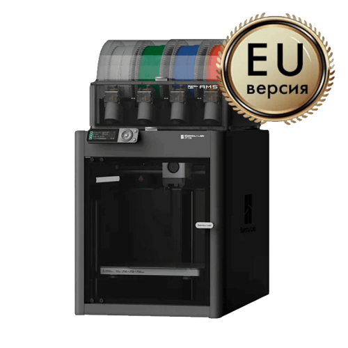 3D-принтер Bambu Lab P1S AMS Combo EU с установленным модулем AMS