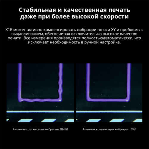3D-принтер Bambu Lab X1E (EU версия) в работе, печатающий сложную модель 