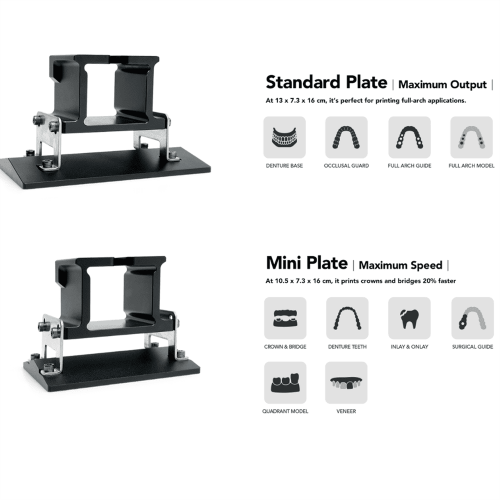 3D-принтер Phrozen Lumii DLP в работе, печатающий миниатюрную модель