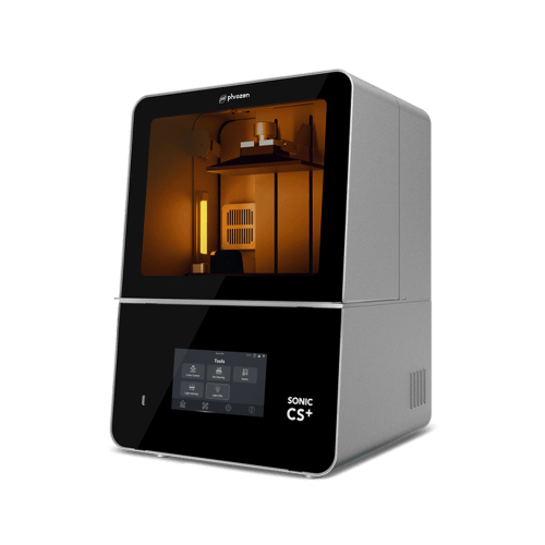 3D-принтер Phrozen Sonic CS+ в работе, демонстрирующий детализированный отпечаток