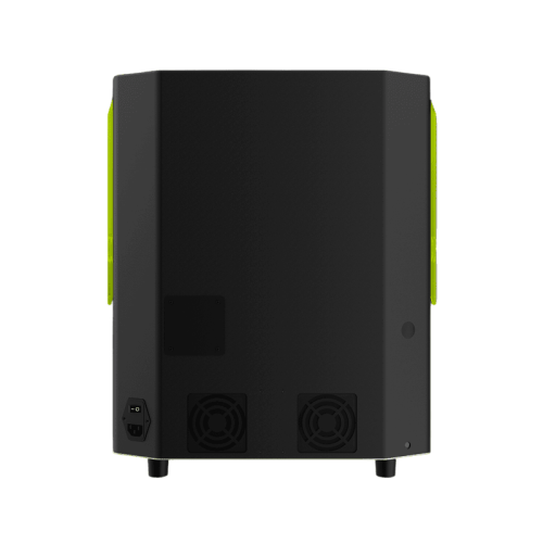 3D-принтер Phrozen Sonic MEGA 8KS в работе, демонстрирующий большую область печати и высокое разрешение, напечатанные детали