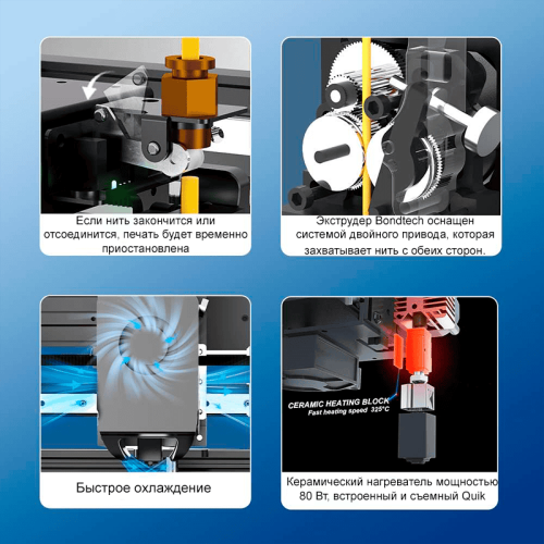 3D-принтер TRONXY VEHO 1 с автоматической калибровкой и большим объемом печати