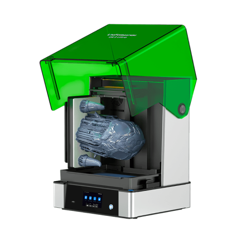 3D-принтер UniFormation GK3 Ultra в работе, печатающий высокодетализированную модель