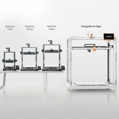 ELEGOO OrangeStorm Giga 3D принтері