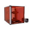 Snapmaker Artisan 3D-принтері жұмыс үстінде, 3D-басып шығару, лазермен кесу және оюды көрсетеді