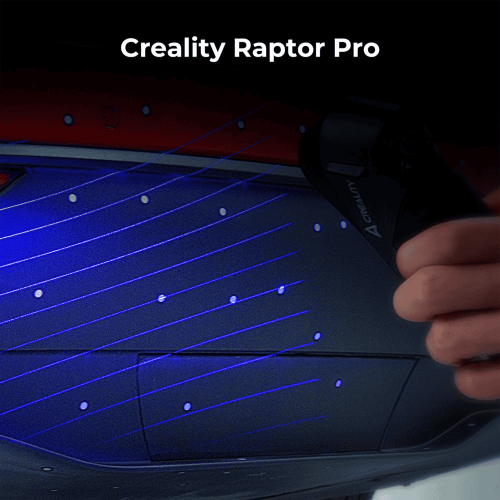 3D сканер Creality Raptor Pro в работе
