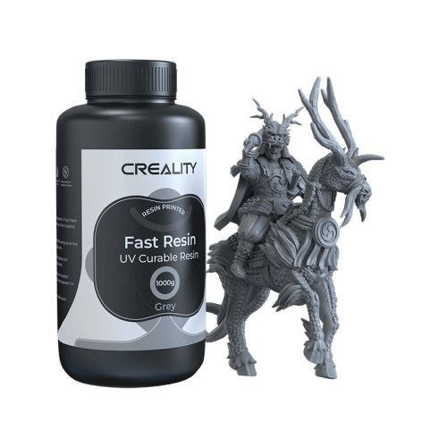 Фотополимерная смола Сreality Fast Resin UV Curable 1л Серый