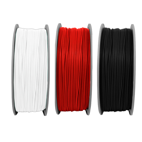 Набор пластик для 3D-печати Bambu Lab PLA Matte белый, красный, черный