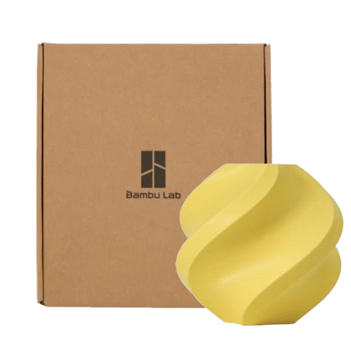 Пластик для 3D-печати Bambu Lab PLA-Matte лимонно-желтый