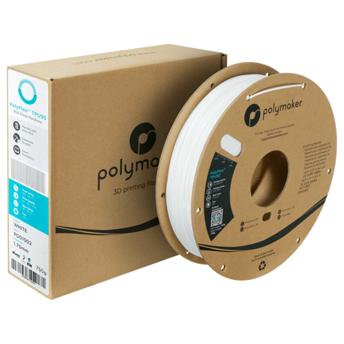 Пластик для 3D-печати Polymaker PD01002 PolyFlex TPU95 Белый
