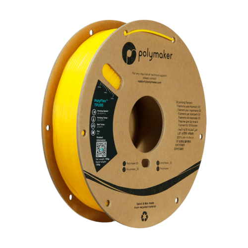 Пластик для 3D-печати Polymaker PD01004 PolyFlex TPU95 желтый