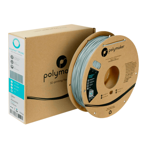Пластик для 3D-печати Polymaker PD02003 PolyFlex TPU90 серый