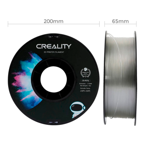 Филамент Creality CR-PETG прозрачный Филамент Creality CR-PETG прозрачный – купить с доставкой по Новосибирску | Creality
