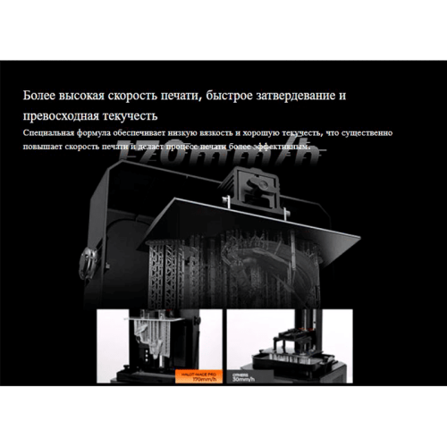 Фотополимерная смола Сreality Fast Resin UV Curable 1л Серый 151081678 – купить в Новосибирске | Creality