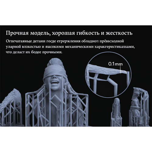 Фотополимерная смола Сreality Fast Resin UV Curable 1л Серый 151081678 – купить в Новосибирске | Creality