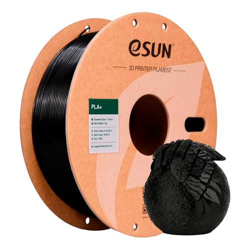 Филамент eSUN PLA+ черный