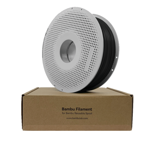Пластик для 3D-печати Bambu Lab PLA Matte Charcoal черный 120263286 – купить с доставкой по Новосибирску | Bambu Lab