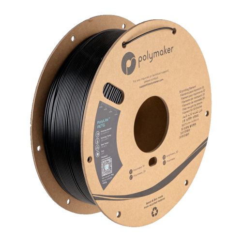 Пластик для 3D-печати Polymaker PB01001 PolyLite PETG черный 121547613 – купить с доставкой по Новосибирску | Polymaker
