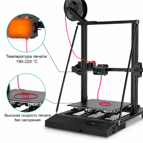 Катушка розового PLA пластика ProUnik 1.75 мм 1 кг для 3D-печати