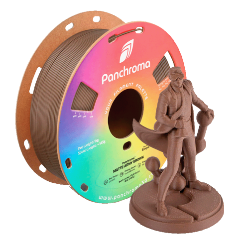 Пластик для 3D-печати Polymaker  Matte PLA армейский коричневый