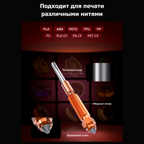 Экструдер Сreality CERAMIC HEATING BLOCK KIT для 3D принтера K1, K1 Max 131015625 – купить с доставкой по Новосибирску | Creality
