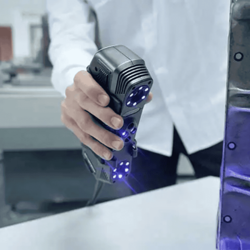 3D-сканер SCANOLOGY SIMSCAN в работе