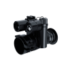 Цифровая насадка ночного видения PARD NV007SP-LRF (850 нм) с интегрированным лазерным дальномером, установленная на оптику.