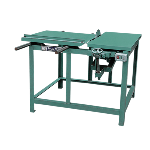 Деревообрабатывающий станок MJ203 в работе