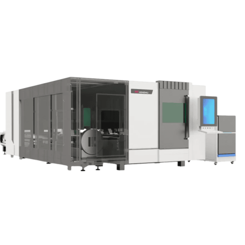 Волоконно-оптический лазерный станок для резки с ЧПУ  3015HR HONGNIU