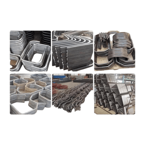 Трёхмерный автоматический трубогибочный станок с ЧПУ в работе