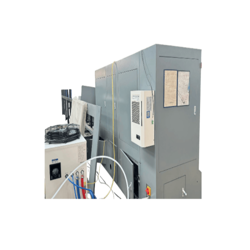 Волоконно-оптический лазерный станок с ЧПУ Hongniu HN-409 в работе